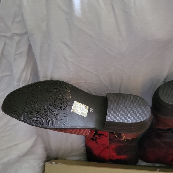 👗 Spring step L’Artise Laretilyn Red boots 7.5-8 US - Picture 12 of 12